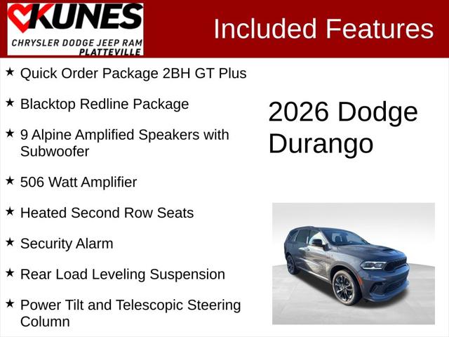 2026 Dodge Durango DURANGO GT PLUS AWD
