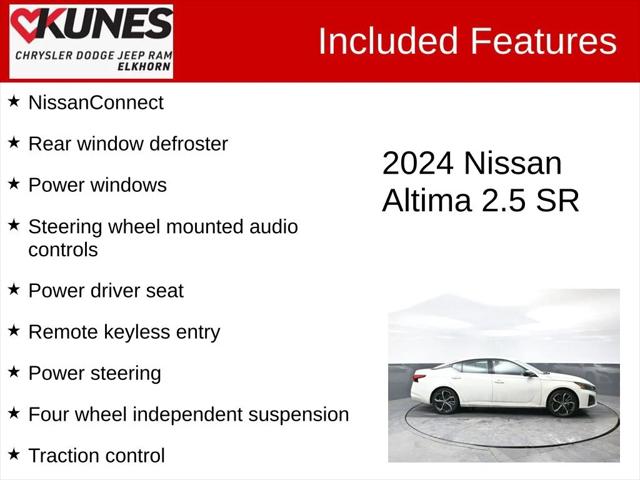 2024 Nissan Altima SR FWD 2024 Nissan Altima SR FWD
