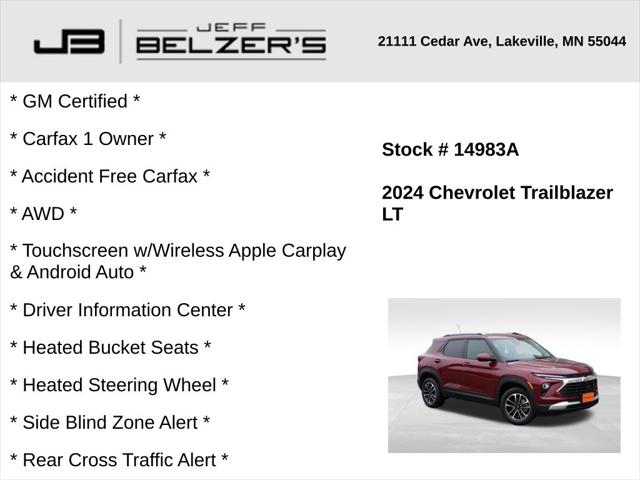 2024 Chevrolet Trailblazer AWD LT