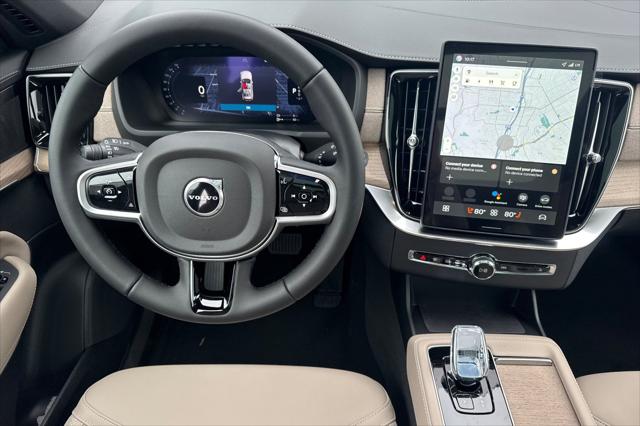 2026 Volvo XC90 Plug-In Hybrid Plus, T8 AWD, Electric/Gasoline, Bright, 7 Seats