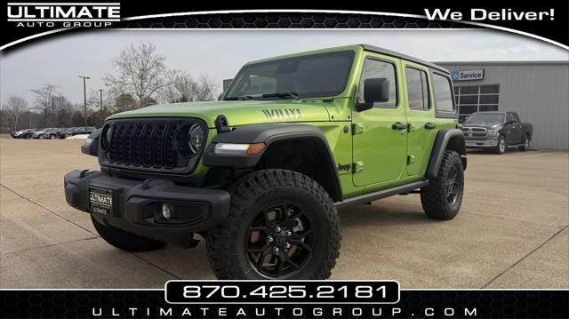 2026 Jeep Wrangler WRANGLER 4-DOOR WILLYS
