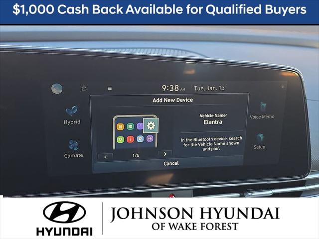 2026 Hyundai Elantra Hybrid Limited