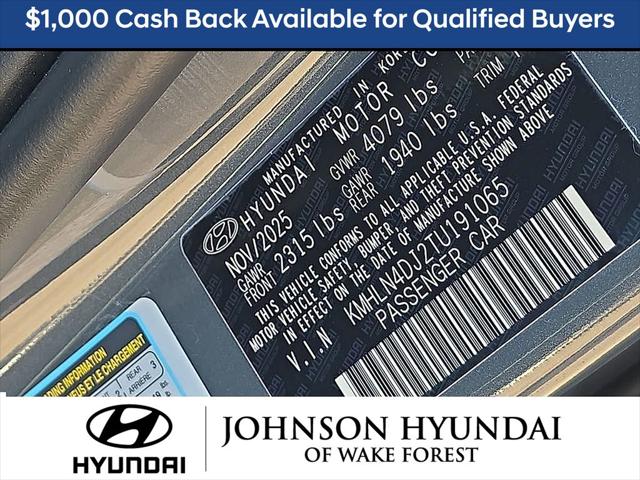 2026 Hyundai Elantra Hybrid Limited