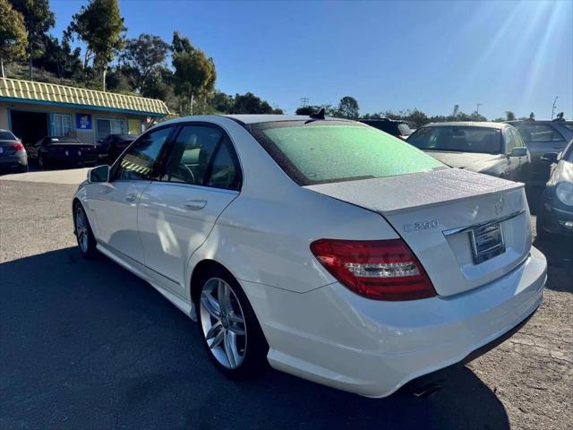 2012 Mercedes-Benz C 250 Sport