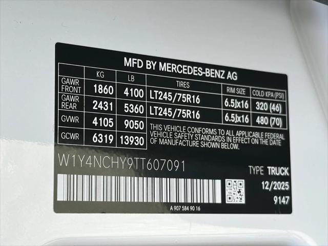 2026 Mercedes-Benz Sprinter 2500 High Roof 4-Cyl Diesel HO