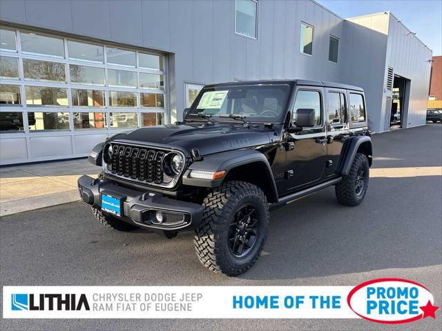 2026 Jeep Wrangler 4-Door Willys 4x4 for sale in Eugene, OR