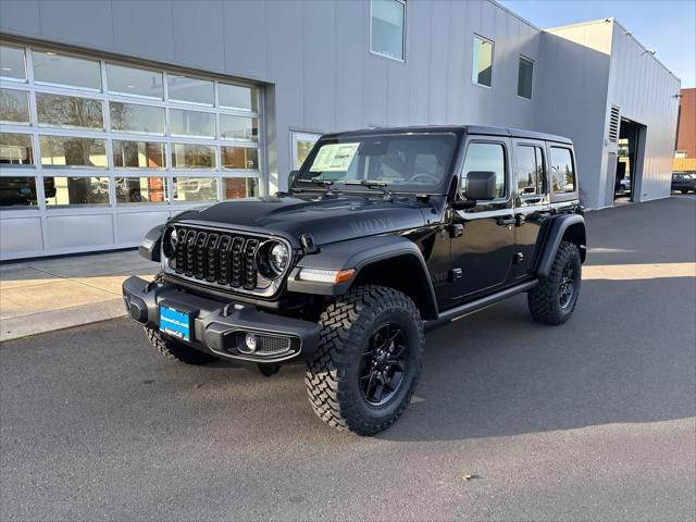 2026 Jeep Wrangler 4-Door Willys 4x4 for sale in Eugene, OR