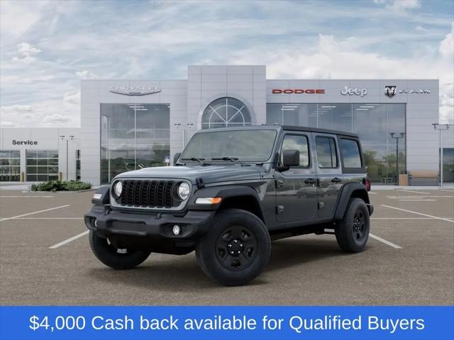 2026 Jeep Wrangler 4-Door Sport S 4x4 for sale in Brighton, MI