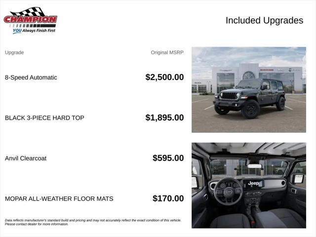 2026 Jeep Wrangler 4-Door Sport S 4x4