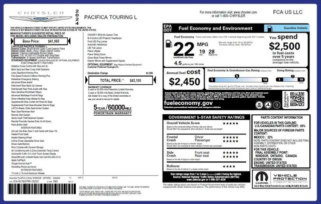 2024 Chrysler Pacifica Touring L