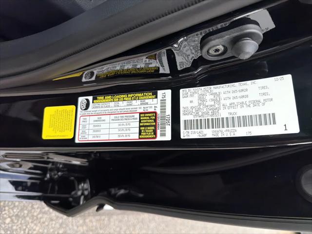 2026 Toyota Tundra Platinum CrewMax 6.5' Bed