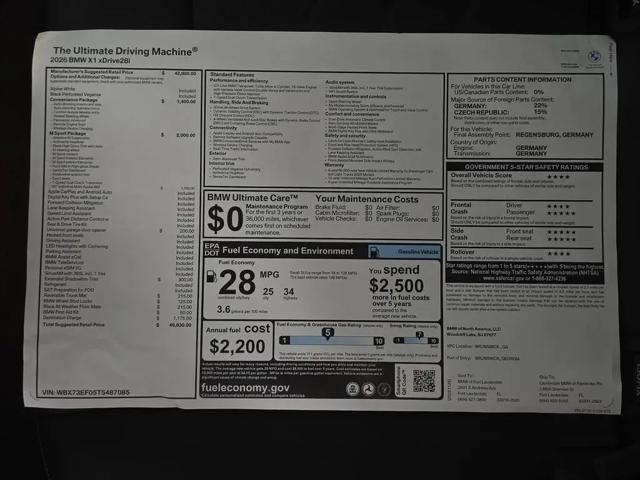 2026 BMW X1 xDrive28i