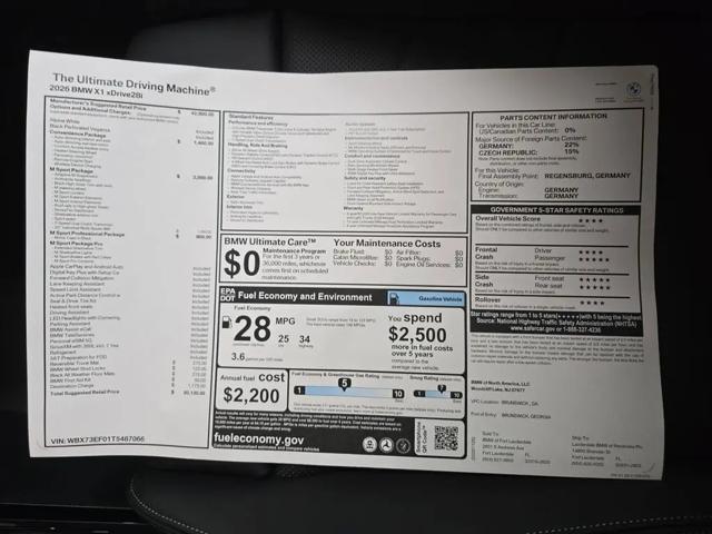 2026 BMW X1 xDrive28i