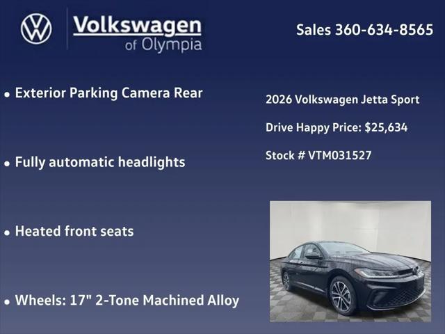 2026 Volkswagen Jetta Sport