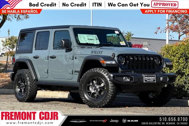 2026 Jeep Wrangler 4-Door Willys 4x4 for sale in Newark, CA
