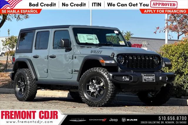 2026 Jeep Wrangler 4-Door Willys 4x4 for sale in Newark, CA