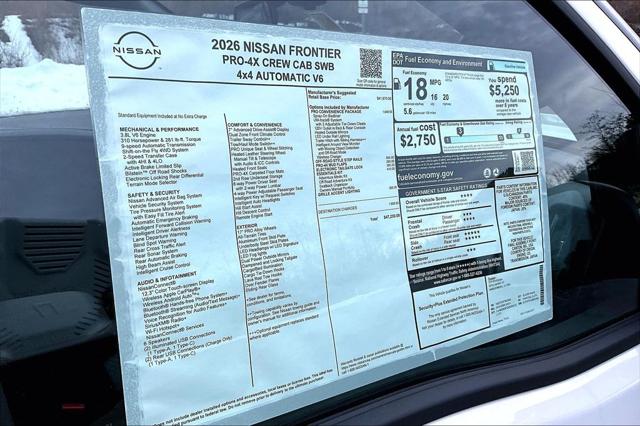 2026 Nissan Frontier Crew Cab PRO-4X 4x4