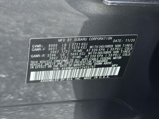2026 Subaru Ascent Limited 7-Passenger