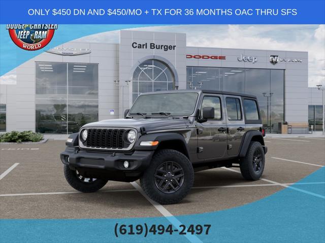 2026 Jeep Wrangler 4-Door Sport S 4x4 for sale in La Mesa, CA