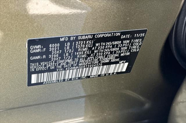 2026 Subaru Ascent Limited 7-Passenger