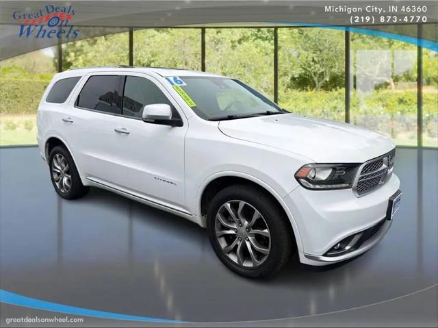 2016 Dodge Durango Citadel Anodized Platinum for sale in Michigan City, IN