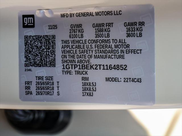 2026 GMC Canyon Elevation, RWD