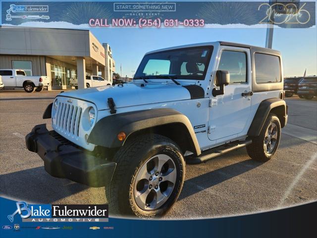 2018 Jeep Wrangler JK Sport 4x4