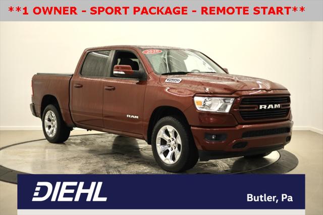 2020 RAM 1500 Big Horn Crew Cab 4x4 57 Box 2020 RAM 1500 Big Horn Crew Cab 4x4 57 Box