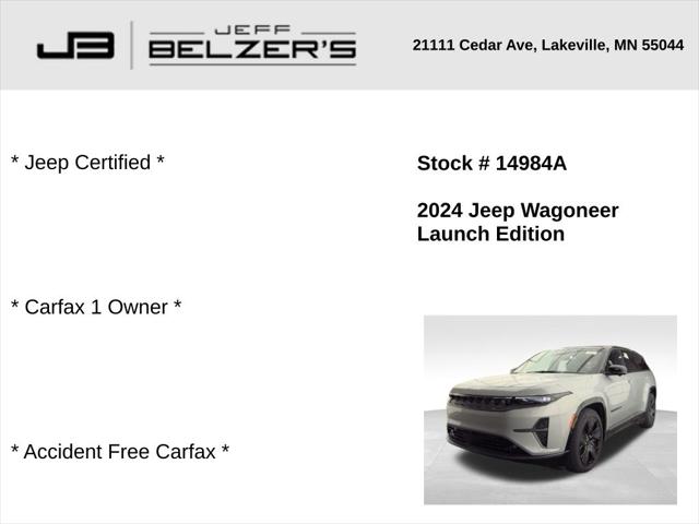 2024 Wagoneer Wagoneer S Launch Edition