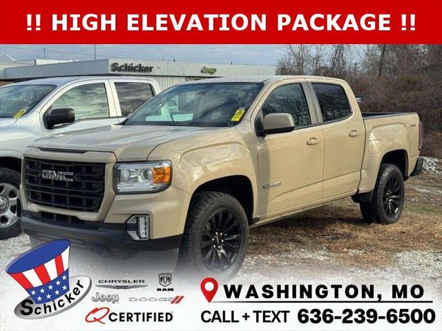 2022 GMC Canyon 4WD Crew Cab Short Box Elevation