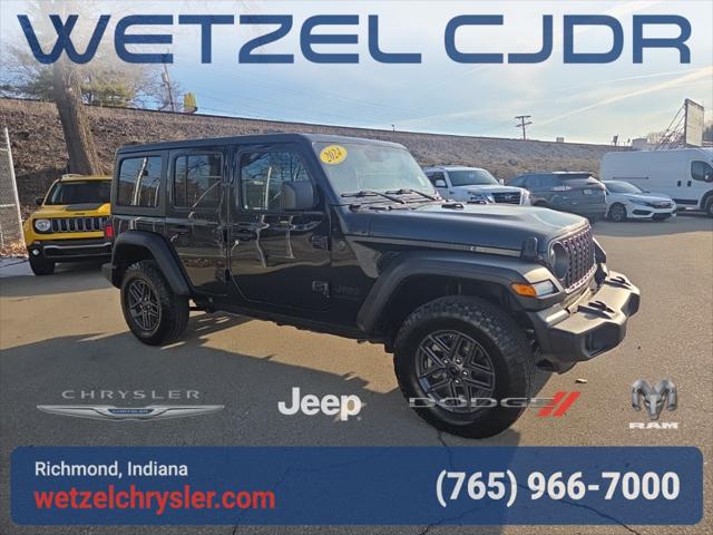 2024 Jeep Wrangler 4-Door Sport S 4x4