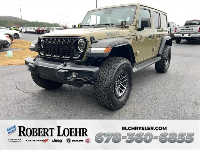 2025 Jeep Wrangler 4-Door Willys 4x4