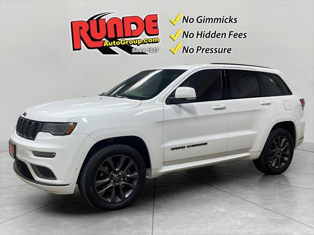 2018 Jeep Grand Cherokee High Altitude 4x4 2018 Jeep Grand Cherokee High Altitude 4x4