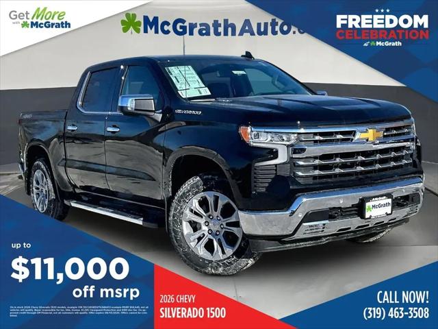 2026 Chevrolet Silverado 1500 4WD Crew Cab Short Bed LTZ for sale in Dubuque, IA