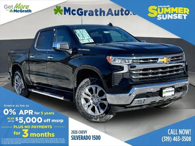 2026 Chevrolet Silverado 1500 4WD Crew Cab Short Bed LTZ for sale in Dubuque, IA