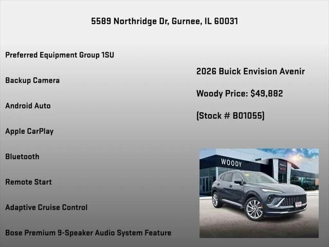 2026 Buick Envision Avenir AWD
