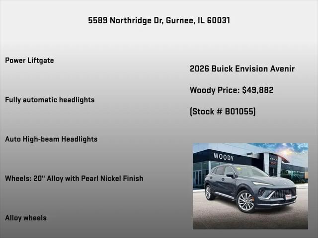 2026 Buick Envision Avenir AWD