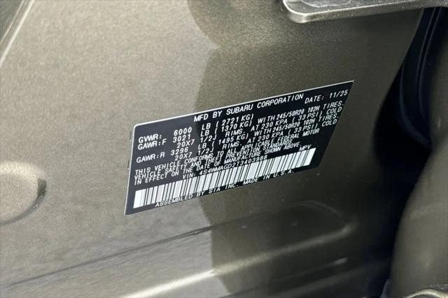 2026 Subaru Ascent Limited 7-Passenger