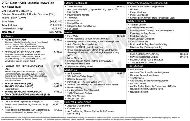 2026 Ram 1500 Laramie Crew Cab 4x4 64 Box