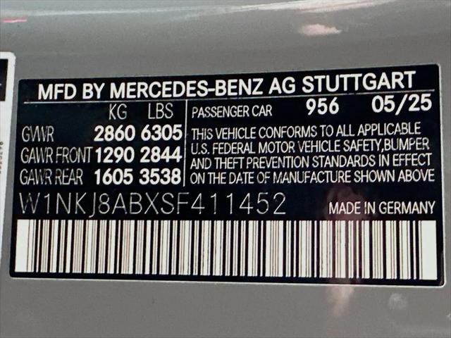 2025 Mercedes-Benz AMG GLC 63 4MATIC