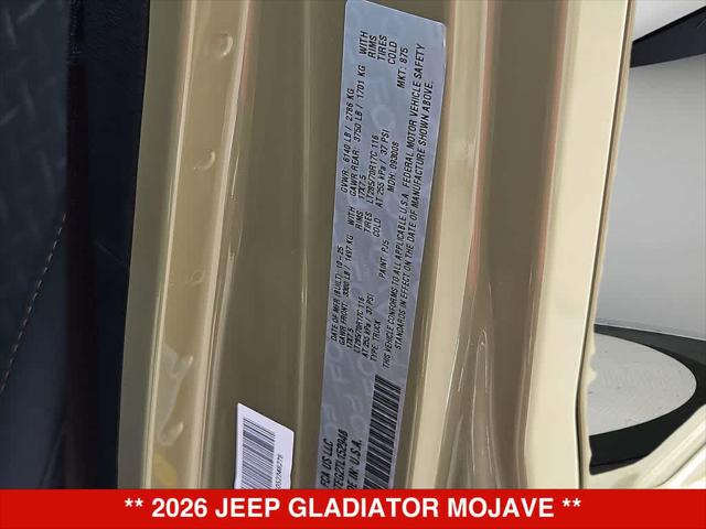2026 Jeep Gladiator Sport