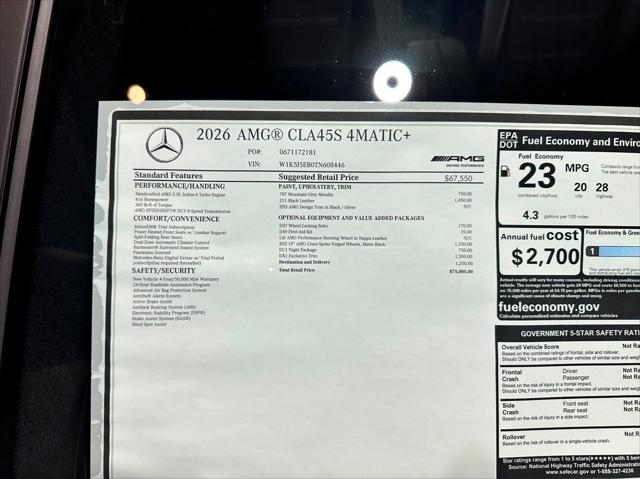 2026 Mercedes-Benz CLA 4MATIC