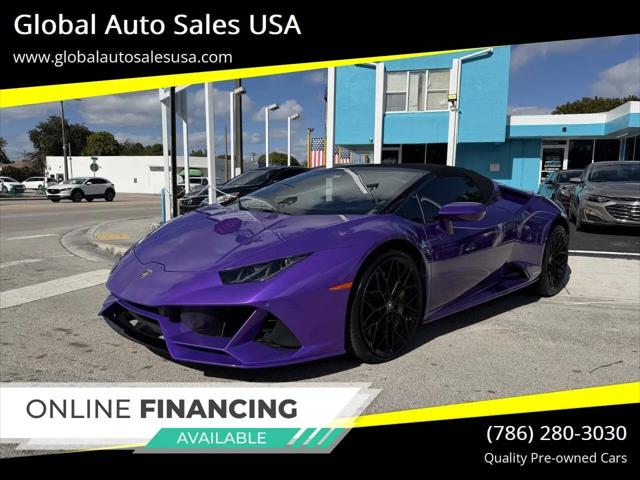 2020 Lamborghini Huracan Evo EVO for sale in Miami, FL