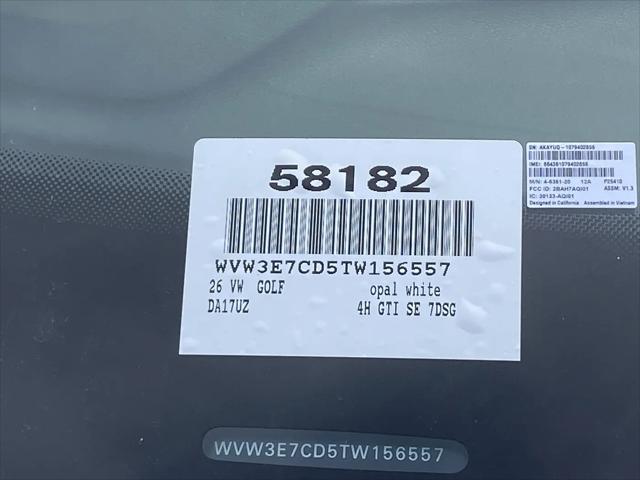 2026 Volkswagen Golf GTI SE