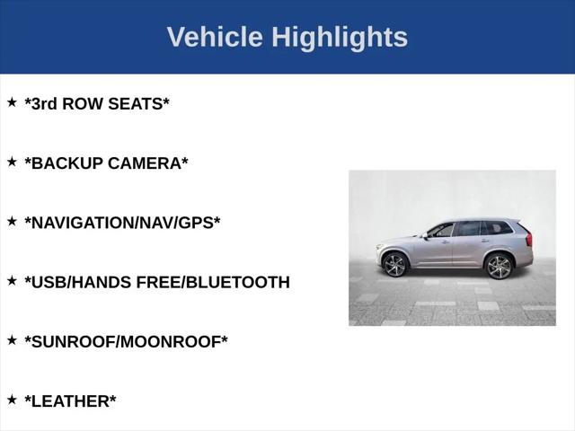 2026 Volvo XC90 Plus, B6 AWD Gas (mild hybrid), Gasoline, Bright, 6 Seats