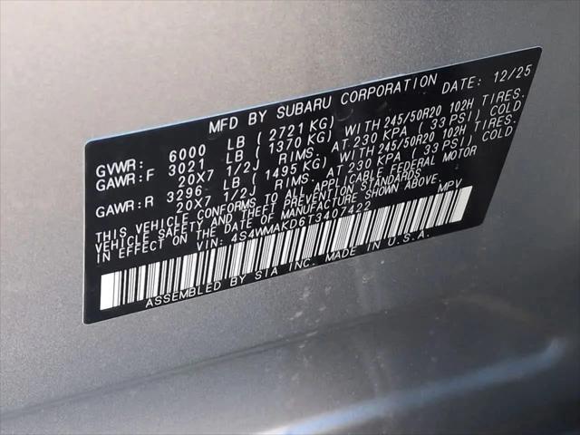 2026 Subaru Ascent Touring 7-Passenger