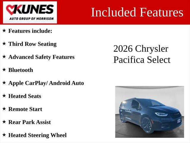 2026 Chrysler Pacifica Select