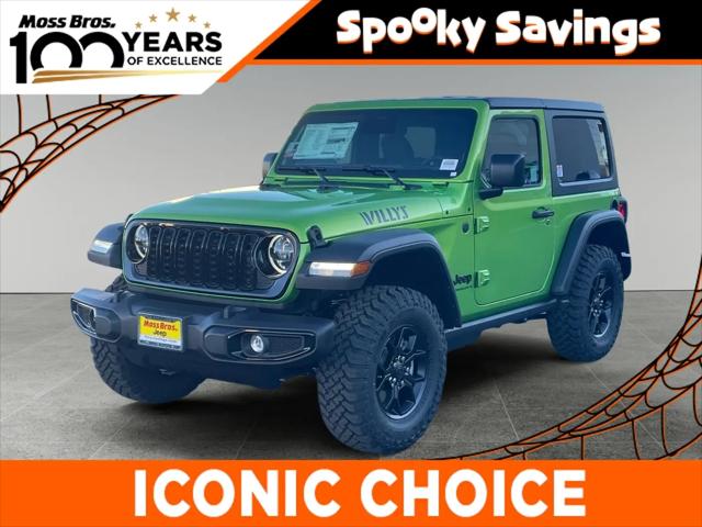 2026 Jeep Wrangler 2-Door Willys 4x4 for sale in Moreno Valley, CA