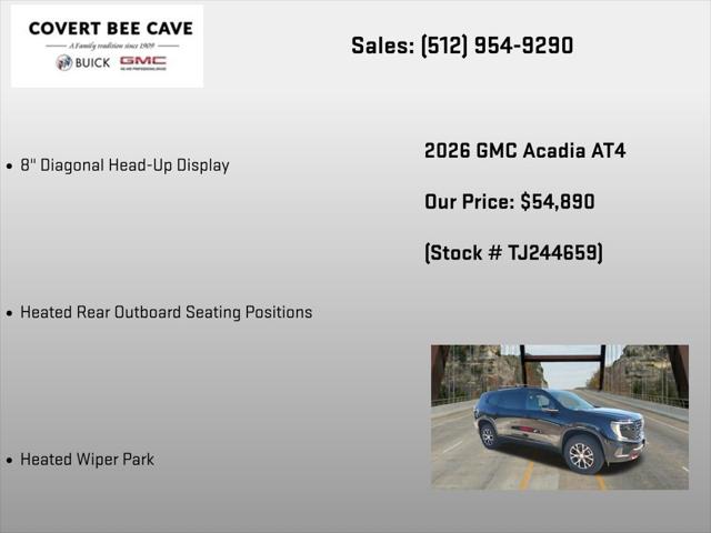 2026 GMC Acadia AT4 AWD