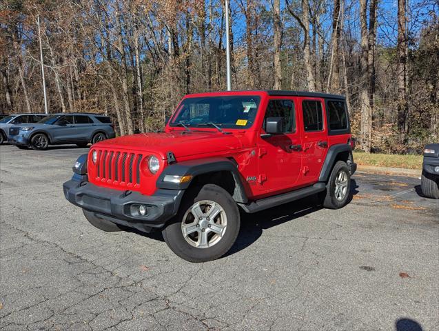 2018 Jeep Wrangler Unlimited Sport S 4x4